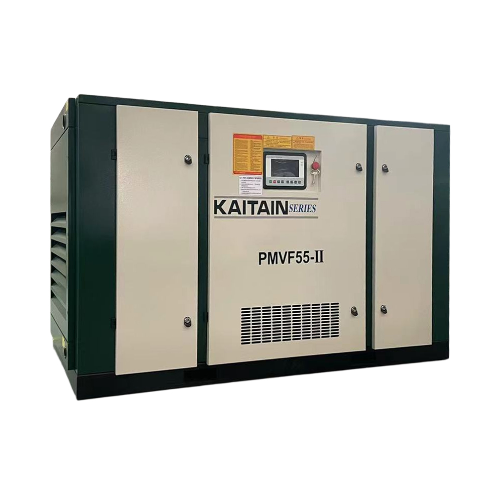 Stationary Electric Screw Air Compressor Factory Working