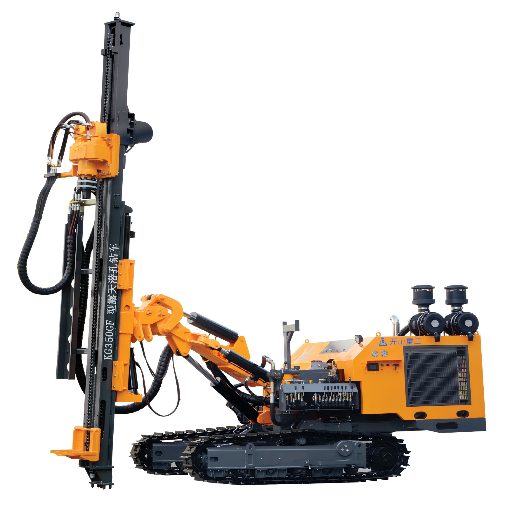 KG350GF Photovoltaic Open-pit crawler type Drill Rig